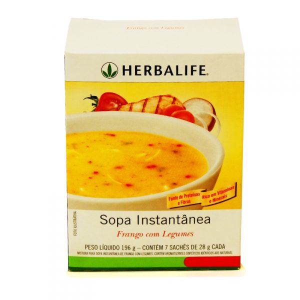 SOPA FRANGO COM LEGUMES